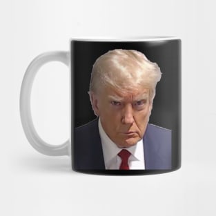 DONALD TRUMP'S MUGSHOT AUGUST 2023 ARREST Mug